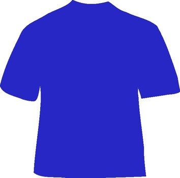 Blue Shirt drawing