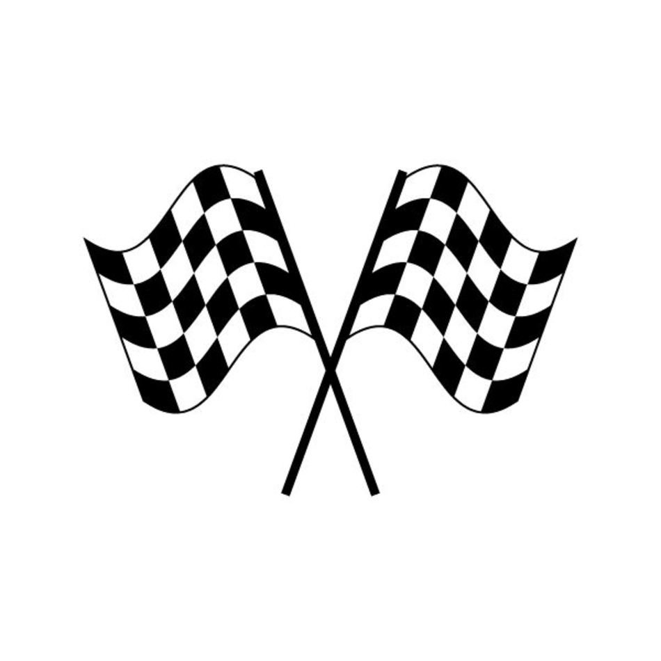 Checkered Flag Ending His Teams 14th Lap At The Annual Jpg