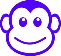 Funny Monkey drawing
