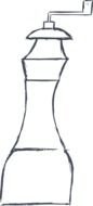 clipart of the Pepper grinder