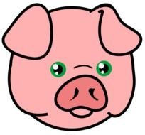 Pig Face drawing