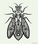 Line Art Animals Patterns Silhouette Hand Painted