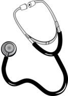 Stethoscope drawing