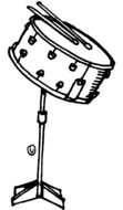 Snare Drum drawing