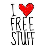 i love free stuff drawing