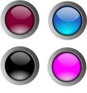 Pill Buttons Glossy Button Green