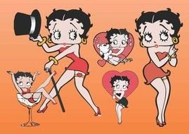 clipart women with different moods