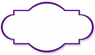 Simple Borders purple drawing
