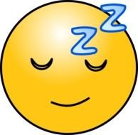 Sleepy Cartoon Face Sco N2