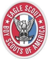 Boy Scout Placemats Eagle drawing