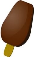 Chocolate Ice Cream Bar Vector Online Royalty