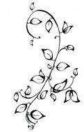 Vine Tattoos Designs drawing