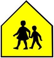 School Crossing Sign N4
