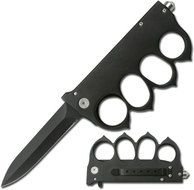 Manche 134 Cm Aluminium Noir En Forme De Poing Am&amp;233ricain Avec Pic