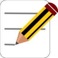 pencil yellow brown drawing