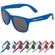 Clip art of the colorful sunglasses