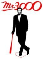 drawn Mr. 3000 with a bat