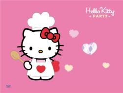 Hello Kitty Cooking Wallpaper drawing