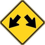 Double Arrow sign drawing