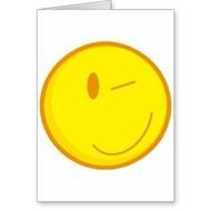 Winking Smiley Face N23