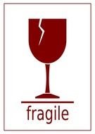 Fragile Label By Nicubunu Box
