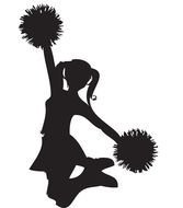 Clip art of High School student