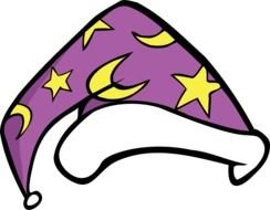 clipart of the pajama hat