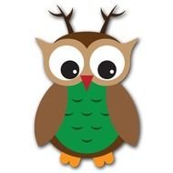 Christmas Owl drawing