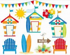 Clip Art &ndash; Surf&rsquo;s Up Surfing Myclipartstore