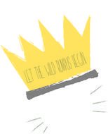 yellow crown drawing