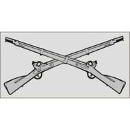 Army Infantry Crossed Rifles Decal