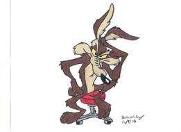 Looney Tunes Coyote drawing