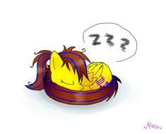 Home Sleeping Zzz drawing