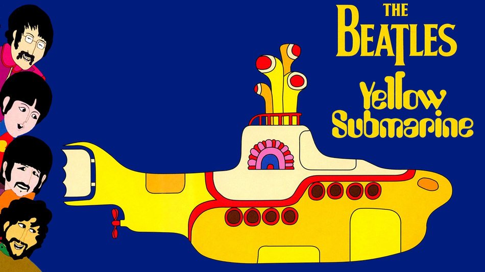 Beatles as a graphic illustration