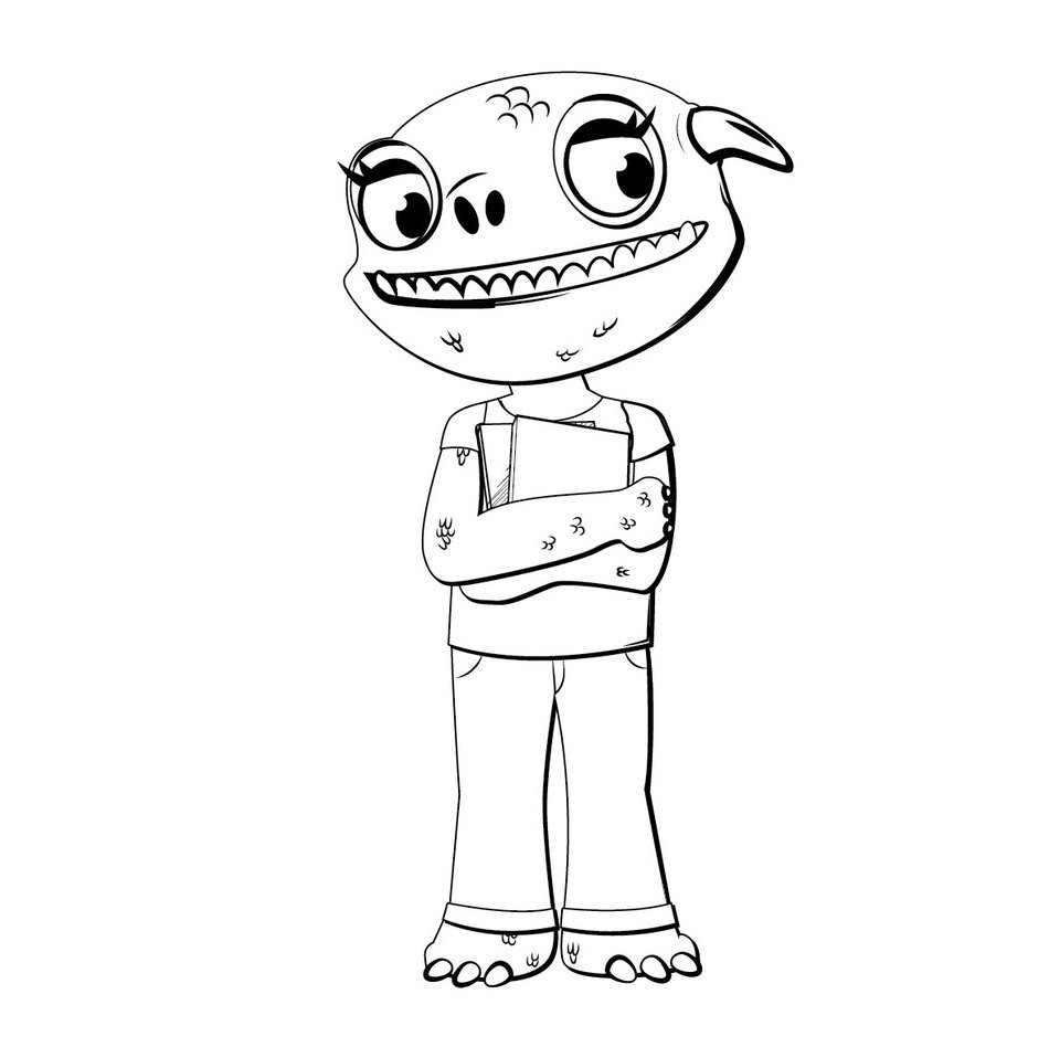 clipart of the characters