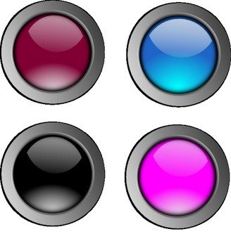 Pill Buttons Glossy Button Green
