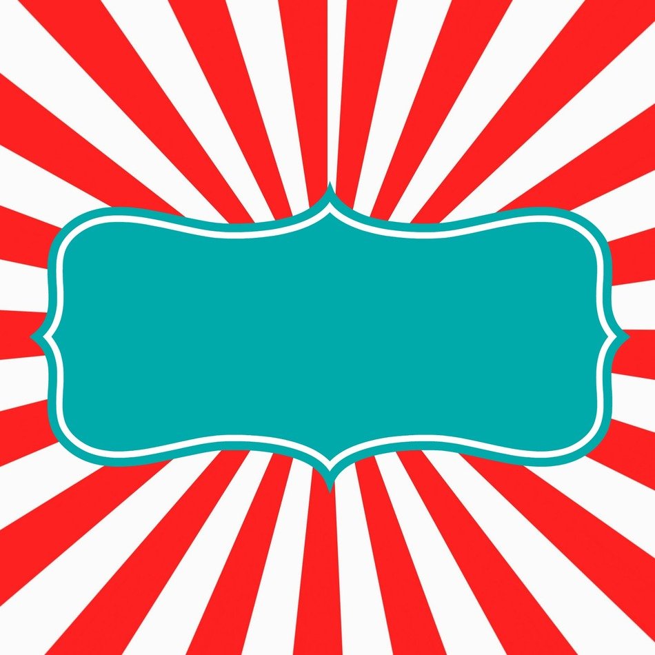 Vintage Striped Border