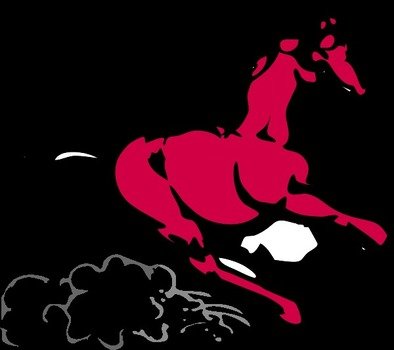 Running Horse Vector