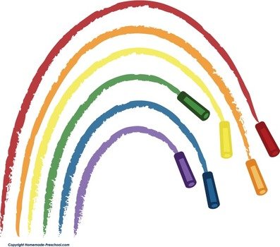 Home Free School Chalk Rainbow