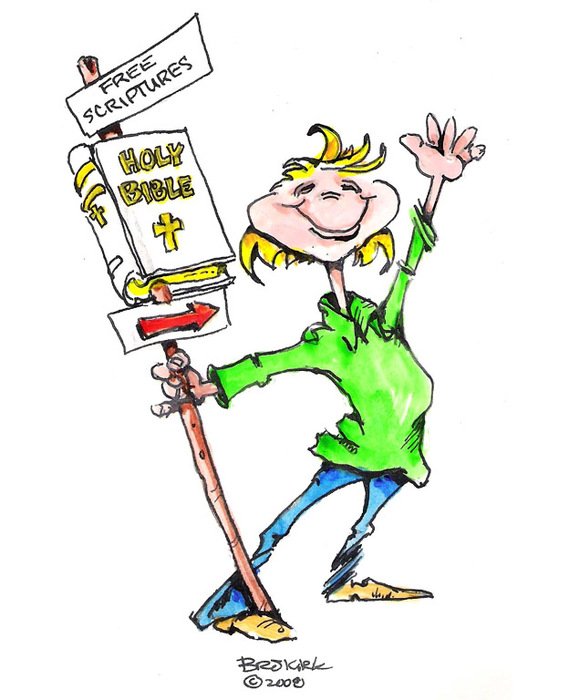 Bible Rider Sign Spinner Gives You Wings Go Cart N2