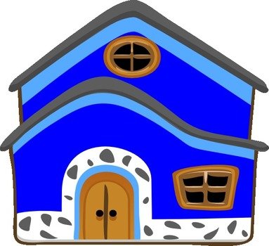 Blue House drawing