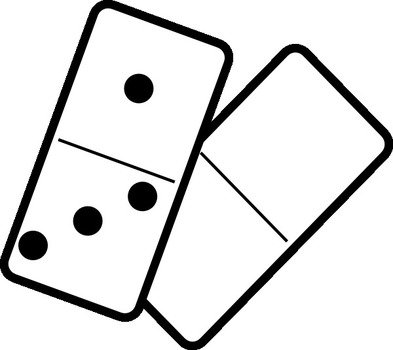 Falling Dominoes At Clkercom Vector Online