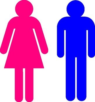 Symbol Male And Female At Clkercom Vector Online clipart