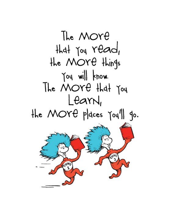 Quotes Dr Seuss as a picture for clipart