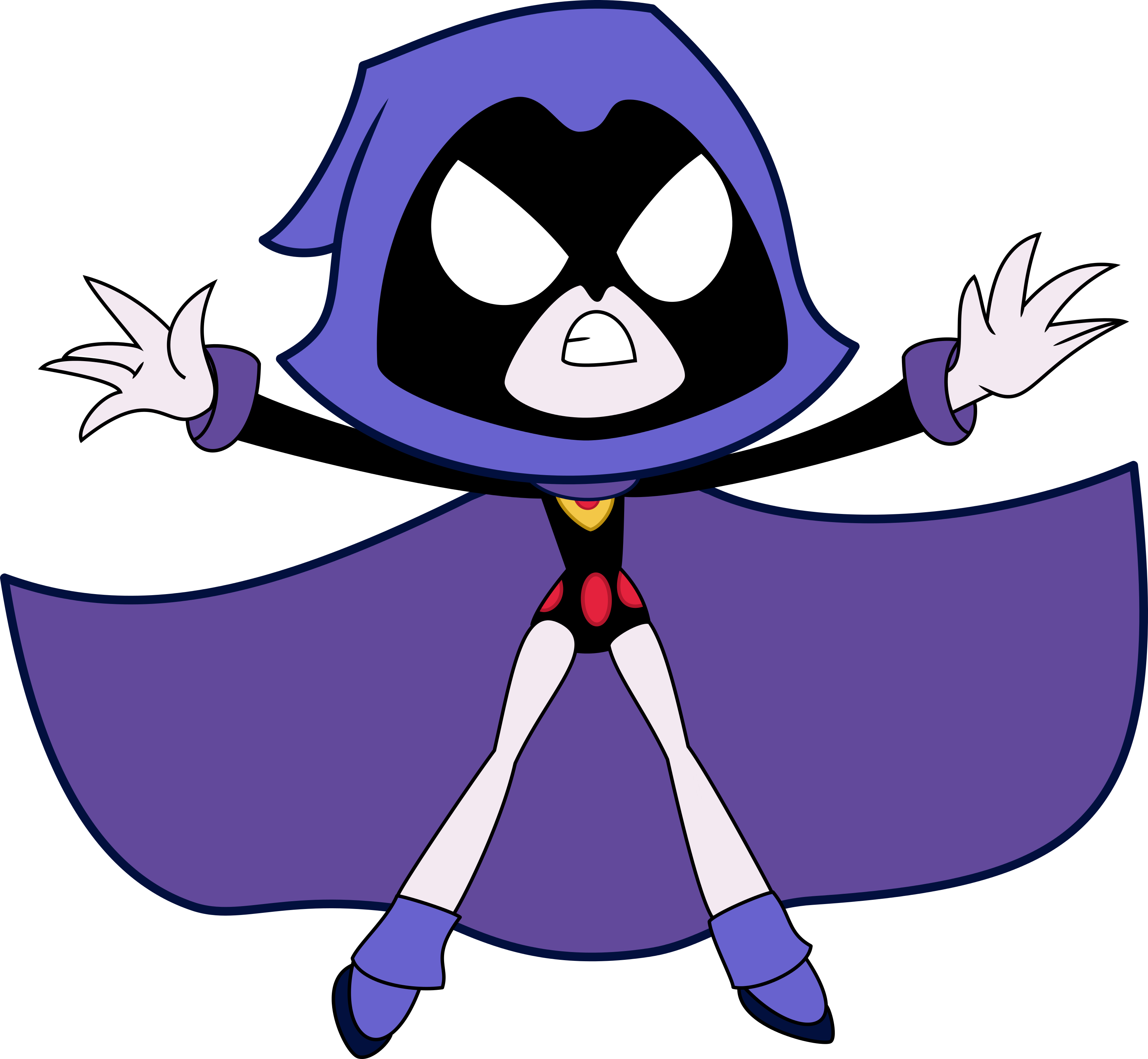 raven teen titans go angry