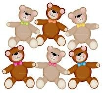Christmas Bear Teddy drawing