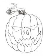 Cool Pumpkin Drawings Lokadote Home Design