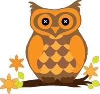 Free Orange Owl