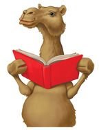Scholasitc Camel Reading Egyptian Book Fair Pinterest