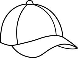 painted white cap